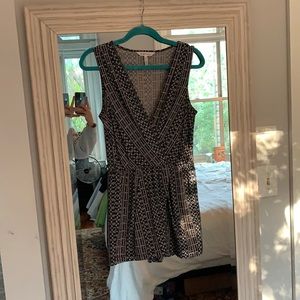 BCBGENERATION SKORT WRAP ROMPER SZ XS